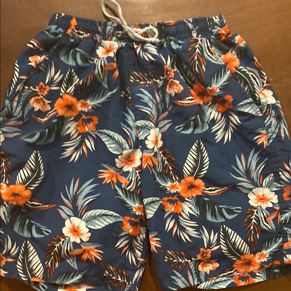 Tropical Floral Men's Swim Shorts